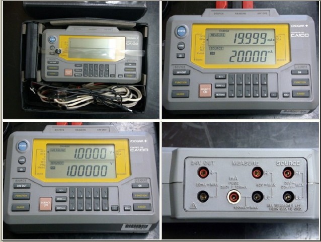 메이커 : YOKOGAWA社제품명 : Calibrator(교정장치)모델명 : CA100